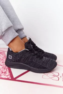 Moterims sportiniai bateliai „Comfort Foam Black Long Distance“