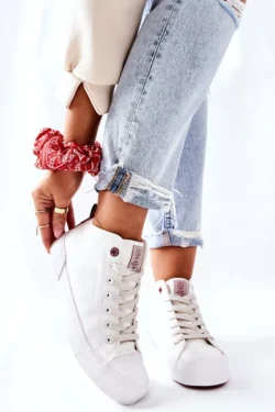 Aukšti moteriški kedai Cross Jeans II2R4033C Balti