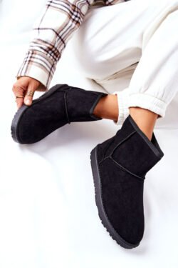 Sniego batai su vilnoniu pamušalu, juodi Vicandi