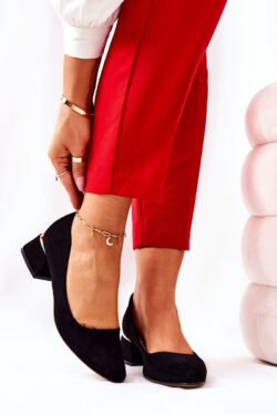 Zomšiniai bateliai Lewski 3118 Black