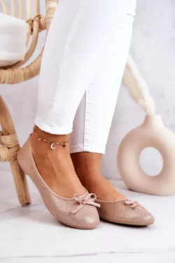 Moteriški bateliai "Ballerinas Classic Pink Fimme"