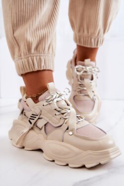 Sportiniai bateliai "Sneakers" GOE JJ2N4082 Smėlio spalvos