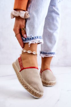 Įspiriamos espadrilės Big Star JJ274879 Smėlio spalvos