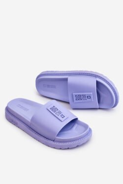 Moterims  šlepetės „Big Star“ LL274431 Šviesiai violetinės
