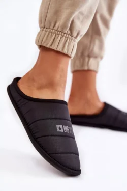 Moterims  klasikiniai šlepetės „Big Star“ KK274602 Juodos