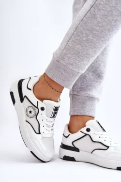 Moterims  sportiniai bateliai „Big Star“ LL274440 Juodi ir balti