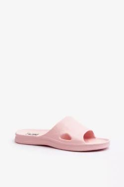 Klasikinės rožinės moteriškos šlepetės Juniria