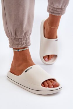 Lengvi moteriški šlepetės „Big Star“ NN274A043 Balti