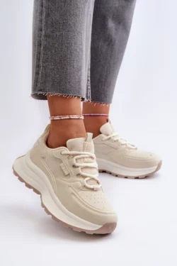 Moteriški sportiniai bateliai HI-POLY SYSTEM Big Star NN274A105 Smėlio spalvos