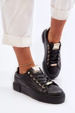 Moteriški sportiniai bateliai „Big Star“ NN274209 Juodi