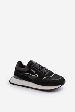 Vyriški sportiniai bateliai „Big Star NN174321“ su atminties putų sistema, juodi