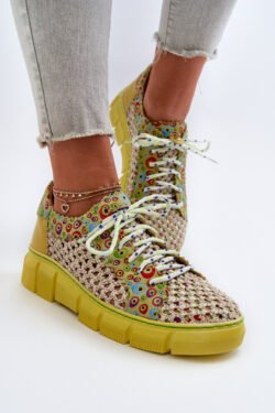 Moteriški odiniai mokasinai Maciejka 05850-09 Lime