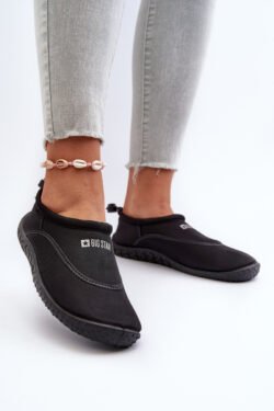 Moterų juodos vandens batai „Big Star“ NN274A801