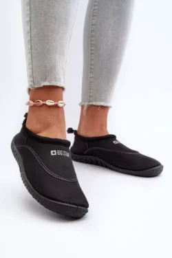 Moterų juodos vandens batai „Big Star“ NN274A801