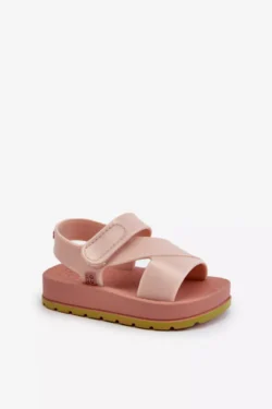 Vaikiški sandalai su „Velcro“ užsegimu, gamintojas ZAXY LL385002, šviesiai rožiniai