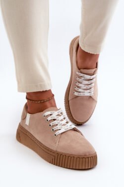 Moteriški sportiniai bateliai MEMORY FOAM SYSTEM BIG STAR NN276002 Tamsiai smėlio spalvos