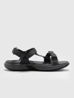 Moteriški sportiniai sandalai 4FRSS24FSANF049-23S Tamsiai pilkos spalvos