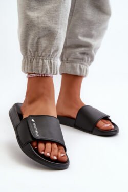 Moteriški šlepetės 4FMM00FFLIF031A-20S Juodos