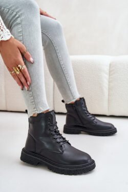 Izoliuoti moteriški darbo batai OO274A126 Juodi