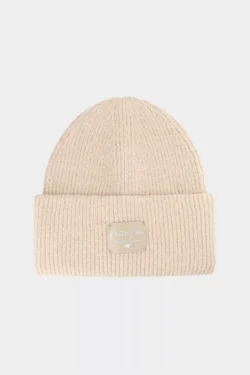 Mergina žiemos kepurė 4F 4FJWAW24ACAPF415-83S smėlio spalvos