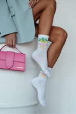 Moteriškos kojinės LIMONCELLO Baltos