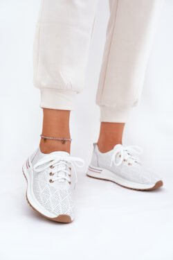 Odiniai lengvi moteriški batai Artiker 54C1758 Balti