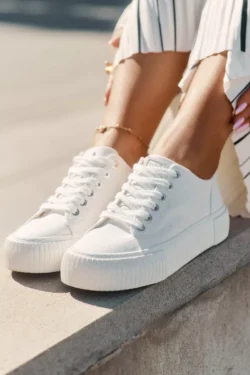 Audiniai Moteriški sportbačiai BIG STAR RR274405 Balti