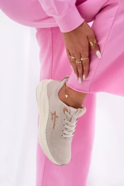 Sportiniai bateliai moterims Big Star RR274A145 HI-POLY SYSTEM Beige