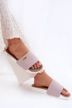 Moteriškos "Flip Flops" "Big Star" RR274A105, šviesiai rožinės spalvos