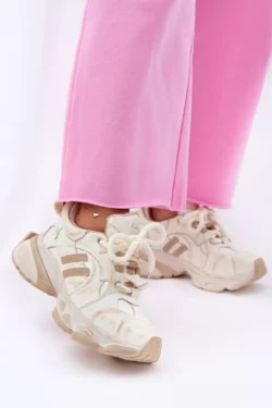 Moteriški odiniai kedai GOE RR2N4037 Smėlio spalvos