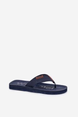 Vyriškos šlepetės WRANGLER ZANE FLIPFLOP MEN LOW 20251044.24H navy