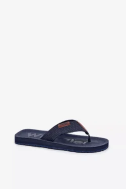 Vyriškos šlepetės WRANGLER ZANE FLIPFLOP MEN LOW 20251044.24H navy