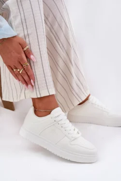 Moteriški sportbačiai Big Star RR274A241 HI-POLY SYSTEM Balti