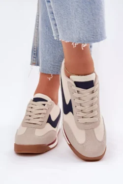 Sportiniai bateliai moterims, smėlio spalvos, Zerina