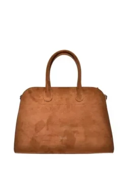 Moteriška „Shopper“ rankinė iš ekologiško zomšo BIG STAR SS574008 Brown