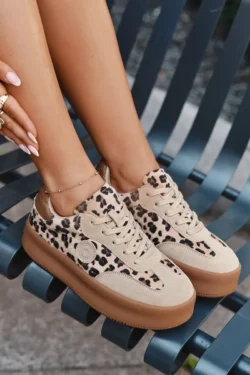 Moteriški kedai ant platformos Panther Big Star SS274763 smėlio spalvos