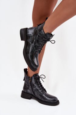 Moterims skirti patentuotos odos blokiniai aukštakulniai D&A LZ52-954 Navy Blue