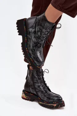 Moteriški aulinukai ARTICER 57C0065, blizgūs, pilkos spalvos