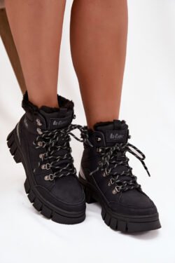 Izoliuoti moteriški aulinukai Lee Cooper LCJ-25-31-3911 juodi