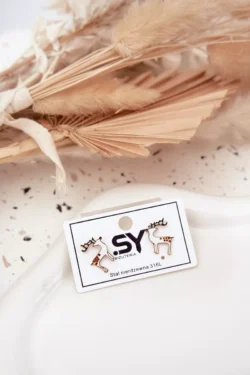 Elnio auskarai, pagaminti iš chirurginio plieno