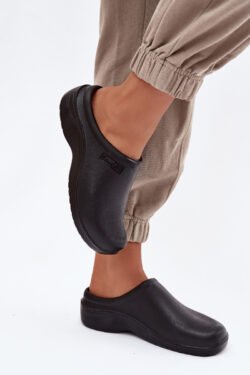 Putų šlepetės moteriškos juodos Parissa