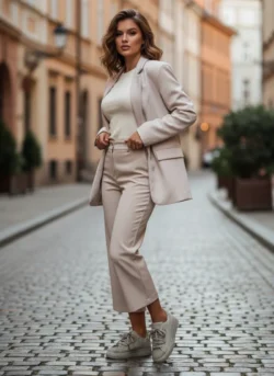 Puoštos moteriškos sportbačiai "Green Calissea"