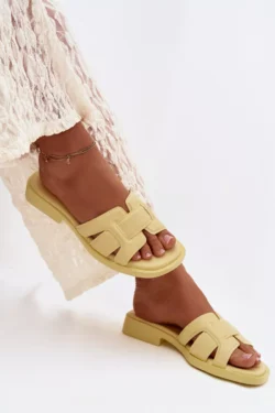 Moteriški bateliai "Lorania" - geltoni