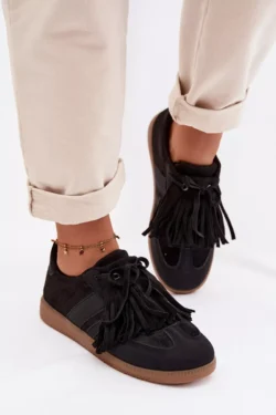 Moteriški sportiniai bateliai su kutais Juodi Dorivelle