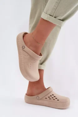 Moteriški putų klumpės „Big Star“ TT274A083 smėlio spalvos