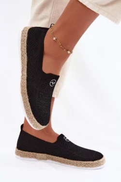 Moterų espadrilės Vinceza 13659 juodos