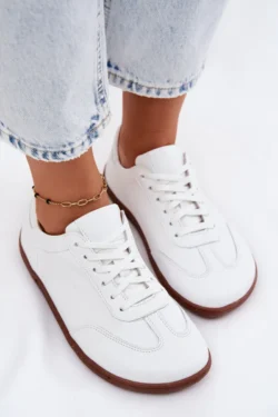 Odiniai moteriški sportiniai bateliai Zazoo N1243 White