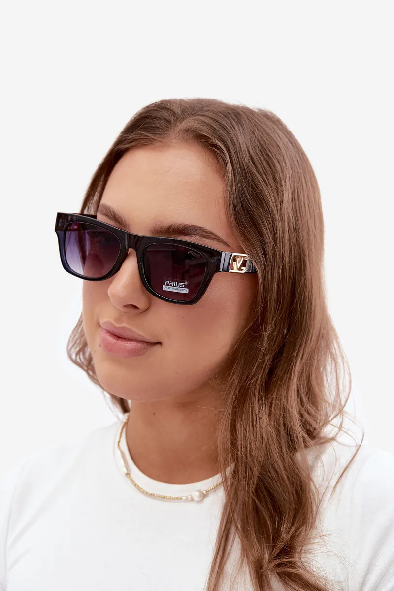 Pagrindinis-4 22 Tamsiai mėlyni moteriški akiniai nuo saulės su UV filtru