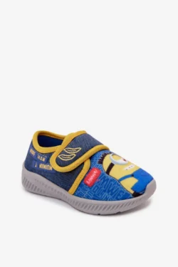 Vaikiškos šlepetės Minions mėlynos ir geltonos spalvos Terrain