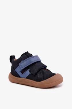 Odiniai vaikiški barefoot aulinukai FRODDO G2130380, tamsiai mėlyni
